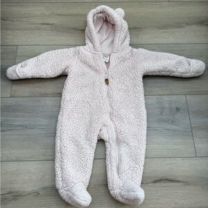 Carter’s Pink Sherpa Bunting Suit, 6 months